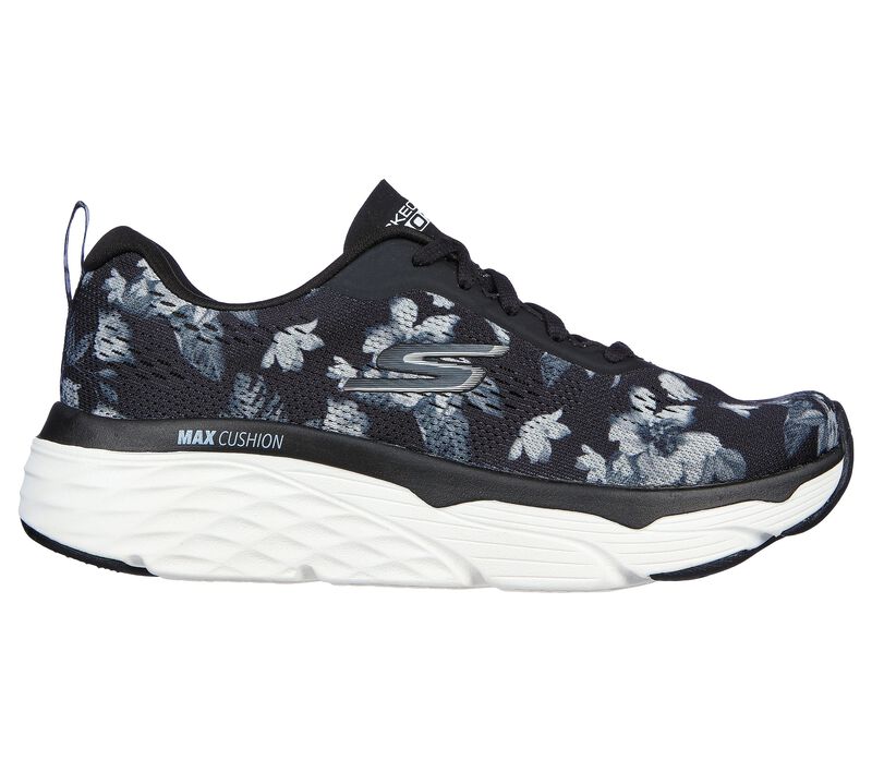 Dámské Sportovní Tenisky Skechers Max Cushioning Elite - Tropic Utopia Černé Bílé | CZ.128562 BKW